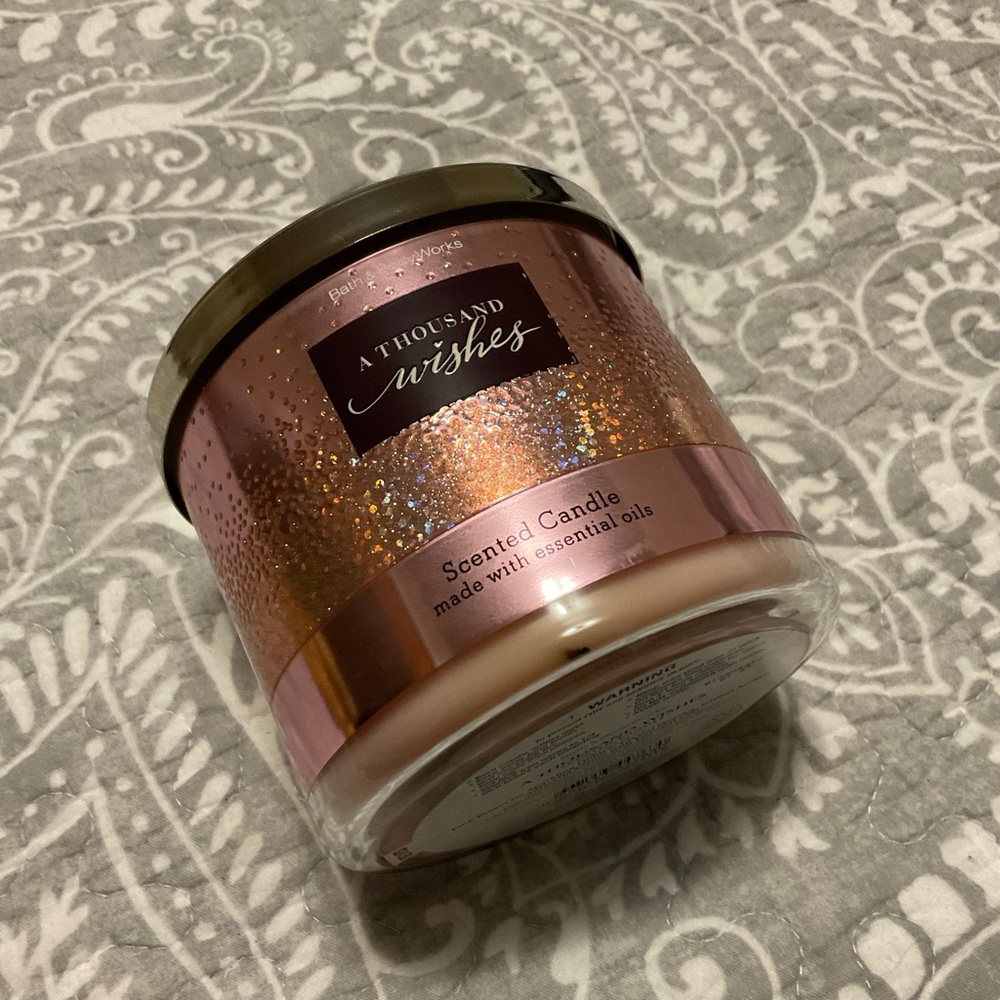 New A Thousand Wishes 3-Wick Candle